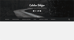 Desktop Screenshot of catatanbelajar.com